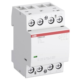 Контактор ESB40-40N-01 модульный (40А АС-1, 4НО), катушка 24В 3 модуля AC/DC 1SAE341111R0140