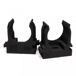 Клипсы Промрукав 20 мм для монтажного пистолета, чёрные (100шт)