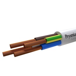 Провод соединительный ККЗ ПВС 4х1,5 гибкий белый ГОСТ 7399 KKZ40-00006959