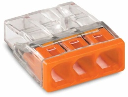 Клемма Wago 2273-243 0,5-2,5 кв. мм 3 контакта с пастой