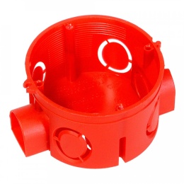 Подрозетник промрукав 68Х40 мм без саморезов