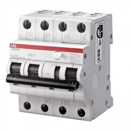 Дифавтомат ABB DS203NC C32 AC30, хар-ка C 32A 30mA тип АС (2CSR256040R1324)