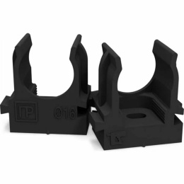 Клипсы Промрукав 16 мм для монтажного пистолета ,чёрные (100шт)