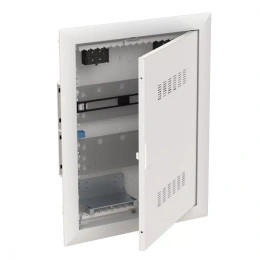 АВВ Шкаф мультимедиа (без розетки) с дверью с вентиляционными отверстиями в 2 ряда UK620MVB