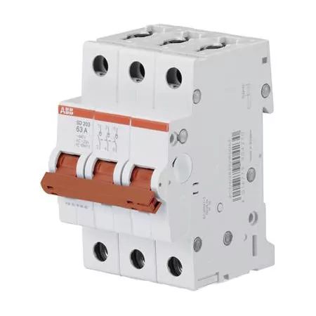 Рубильник модульный ABB 3-полюсный SD203 50А