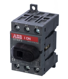 Рубильник ABB 3-полюсный OT40F3 40А