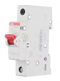 ABB SHD201 Рубильник 1P 32A рычаг красный