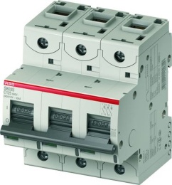 Автоматический выключатель ABB S803C C125 трёхполюсный 125А