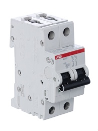 Автоматический выключатель ABB S202 С16 двухполюсный 16А