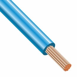Провод установочный ККЗ ПуГВнг(А)-LS 1х1,5 гибкий силовой медный (ПВ-3) синий ГОСТ 31947 KKZ40-00010373
